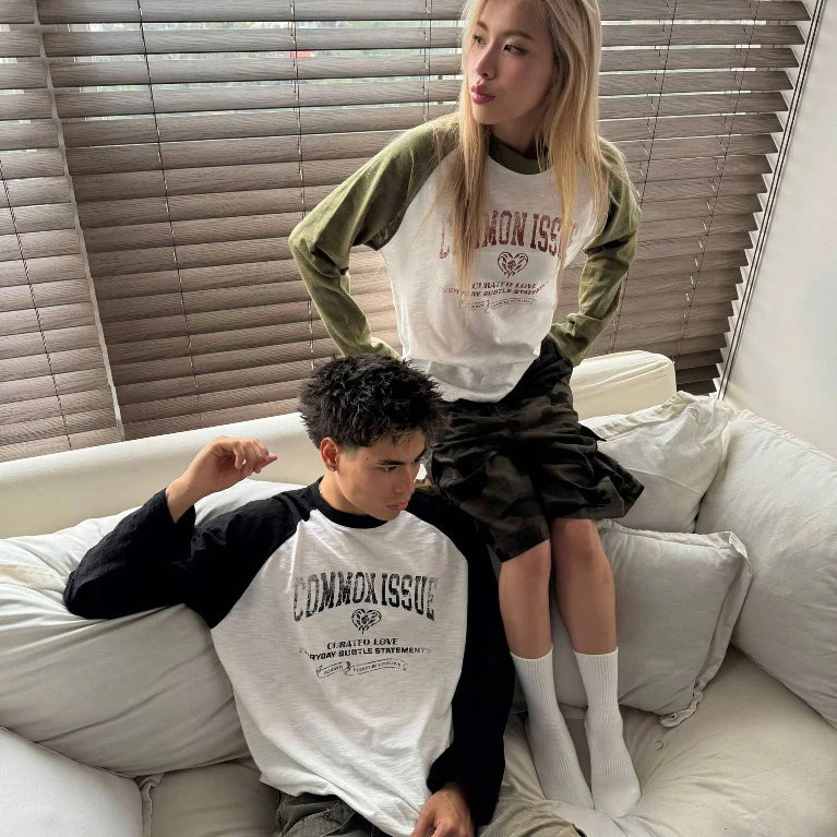 [COMMONISSUE] "ENIGMA" RAGLAN LONGSLEEVES