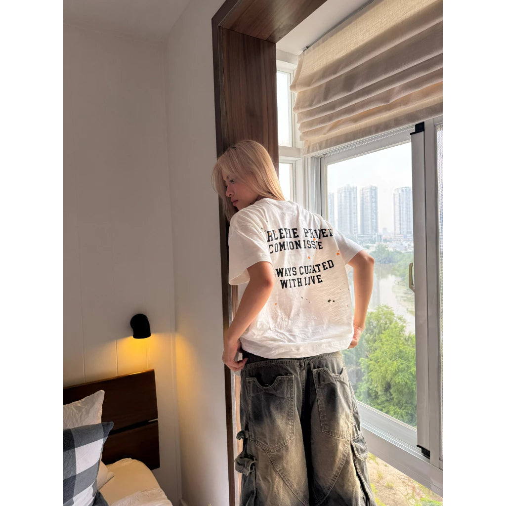 [COMMONISSUE] "GARLARIE” BOXY TEE