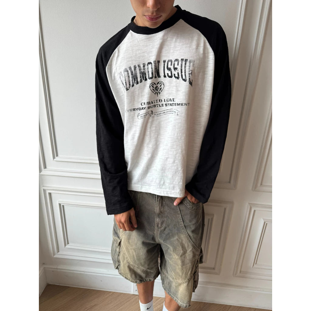 [COMMONISSUE] "ENIGMA" RAGLAN LONGSLEEVES