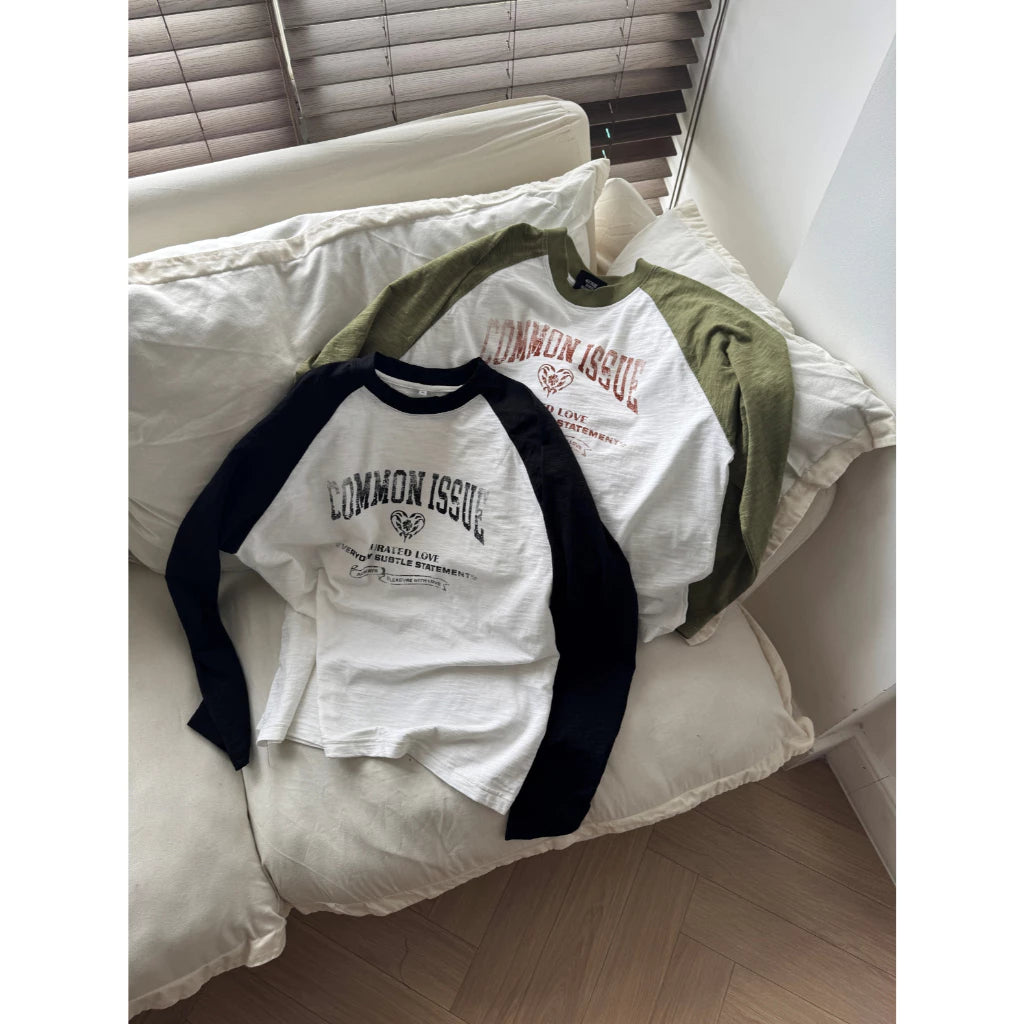 [COMMONISSUE] "ENIGMA" RAGLAN LONGSLEEVES