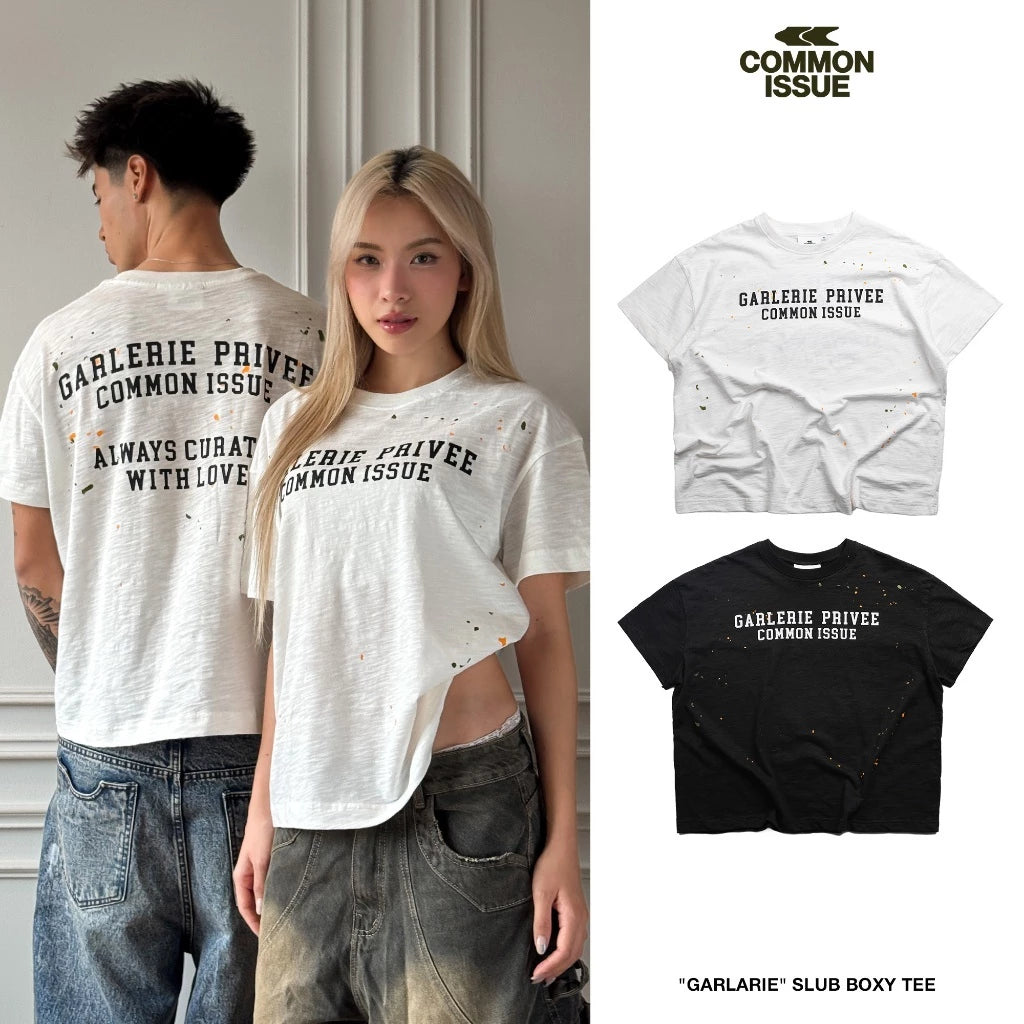 [COMMONISSUE] "GARLARIE” BOXY TEE