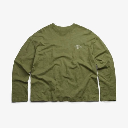 [COMMONISSUE] "DEPT” SLUB BOXY LONGSLEEVES