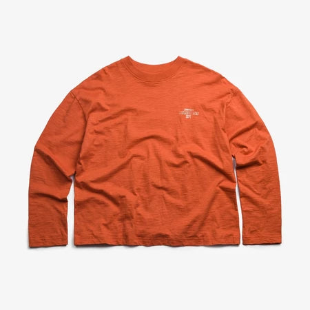 [COMMONISSUE] "DEPT” SLUB BOXY LONGSLEEVES