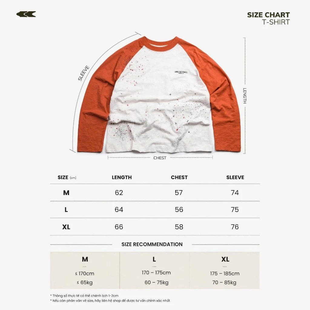 [COMMONISSUE] "FAUT” RAGLAN LONGSLEEVES