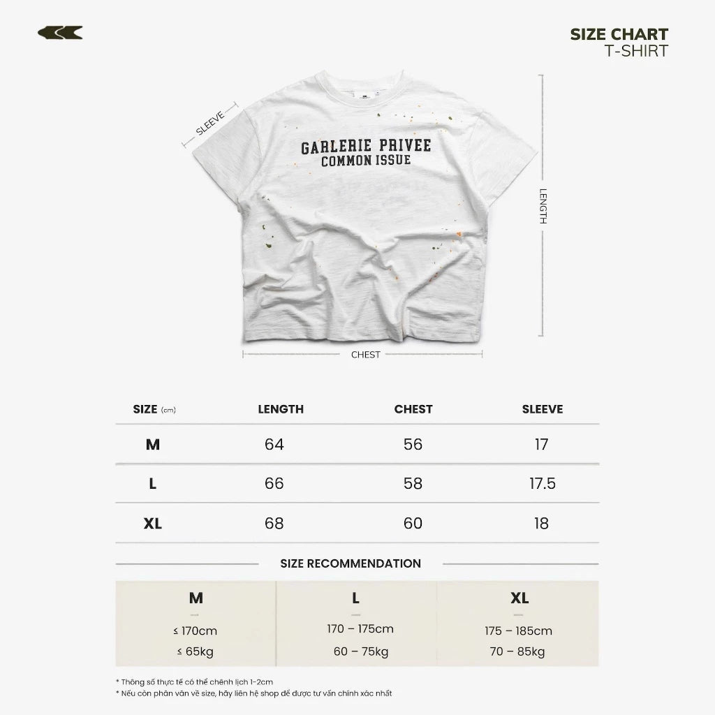 [COMMONISSUE] "GARLARIE” BOXY TEE