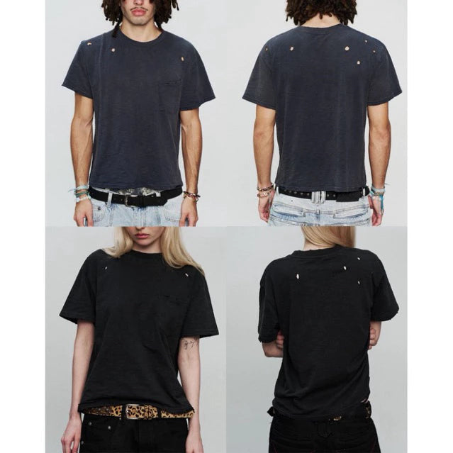 [RDRAW] SUNFADED SLUB POCKET