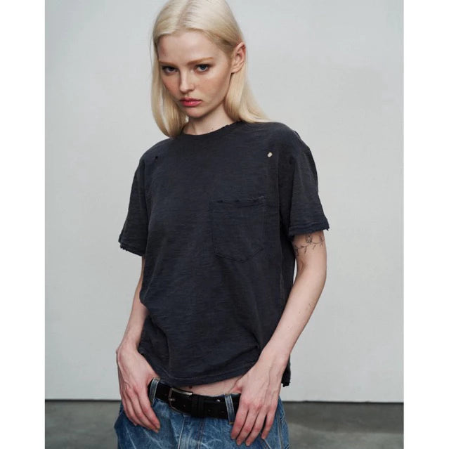 [RDRAW] SUNFADED SLUB POCKET