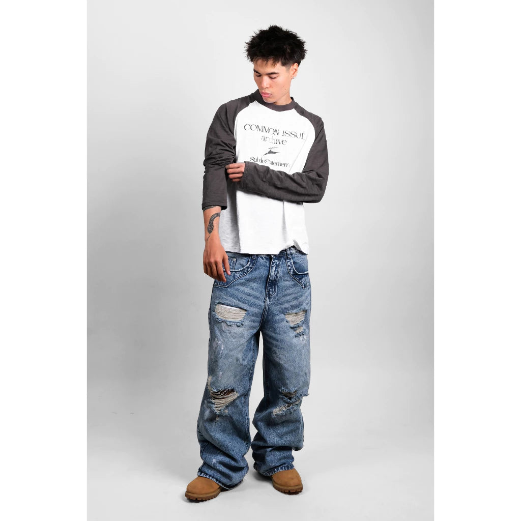 [COMMONISSUE] "ERRANT” RAGLAN LONGSLEEVES