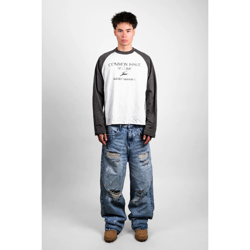 [COMMONISSUE] "ERRANT” RAGLAN LONGSLEEVES