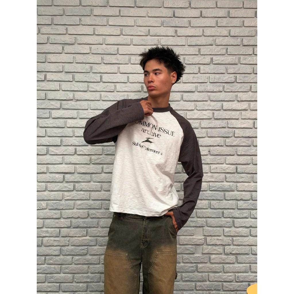 [COMMONISSUE] "ERRANT” RAGLAN LONGSLEEVES
