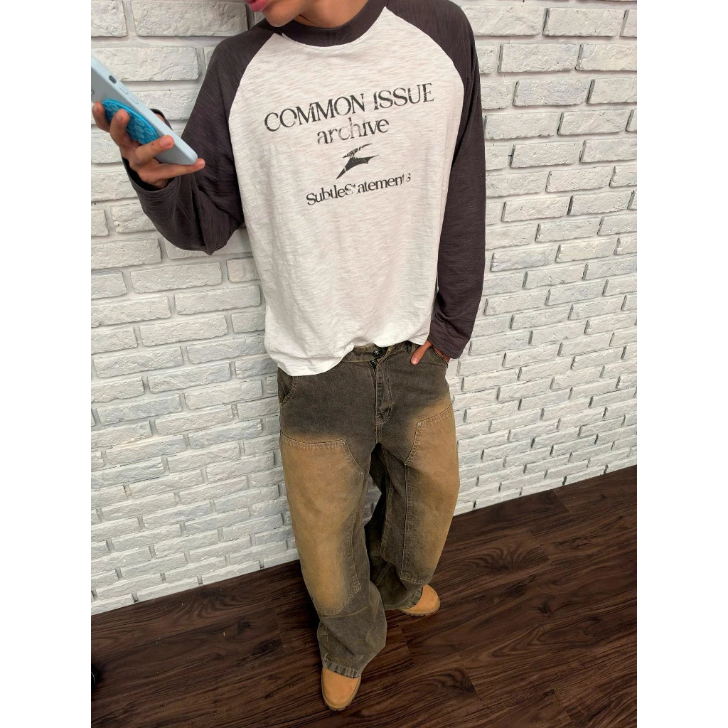 [COMMONISSUE] "ERRANT” RAGLAN LONGSLEEVES
