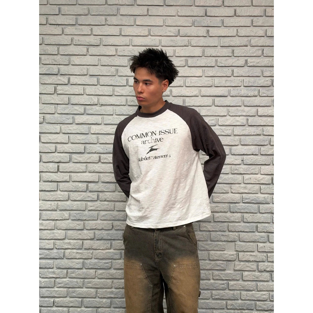 [COMMONISSUE] "ERRANT” RAGLAN LONGSLEEVES