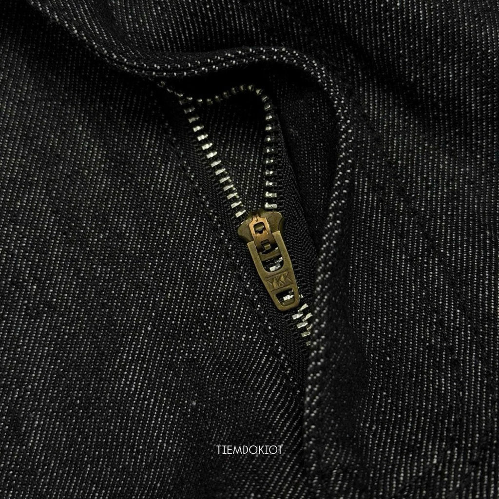 [TIEMDOKIOT] RAW DENIM PLEATED