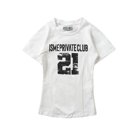 [ISME] 21 SLIMFIT BABY TEE