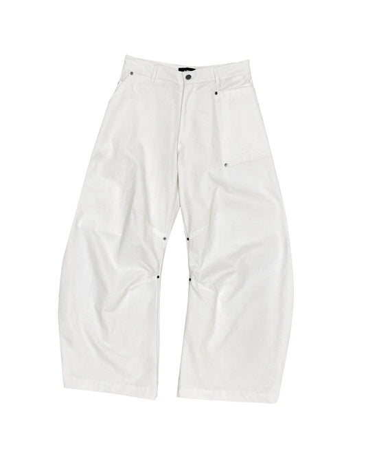 [MAHU] WIDE-LEG PANTS