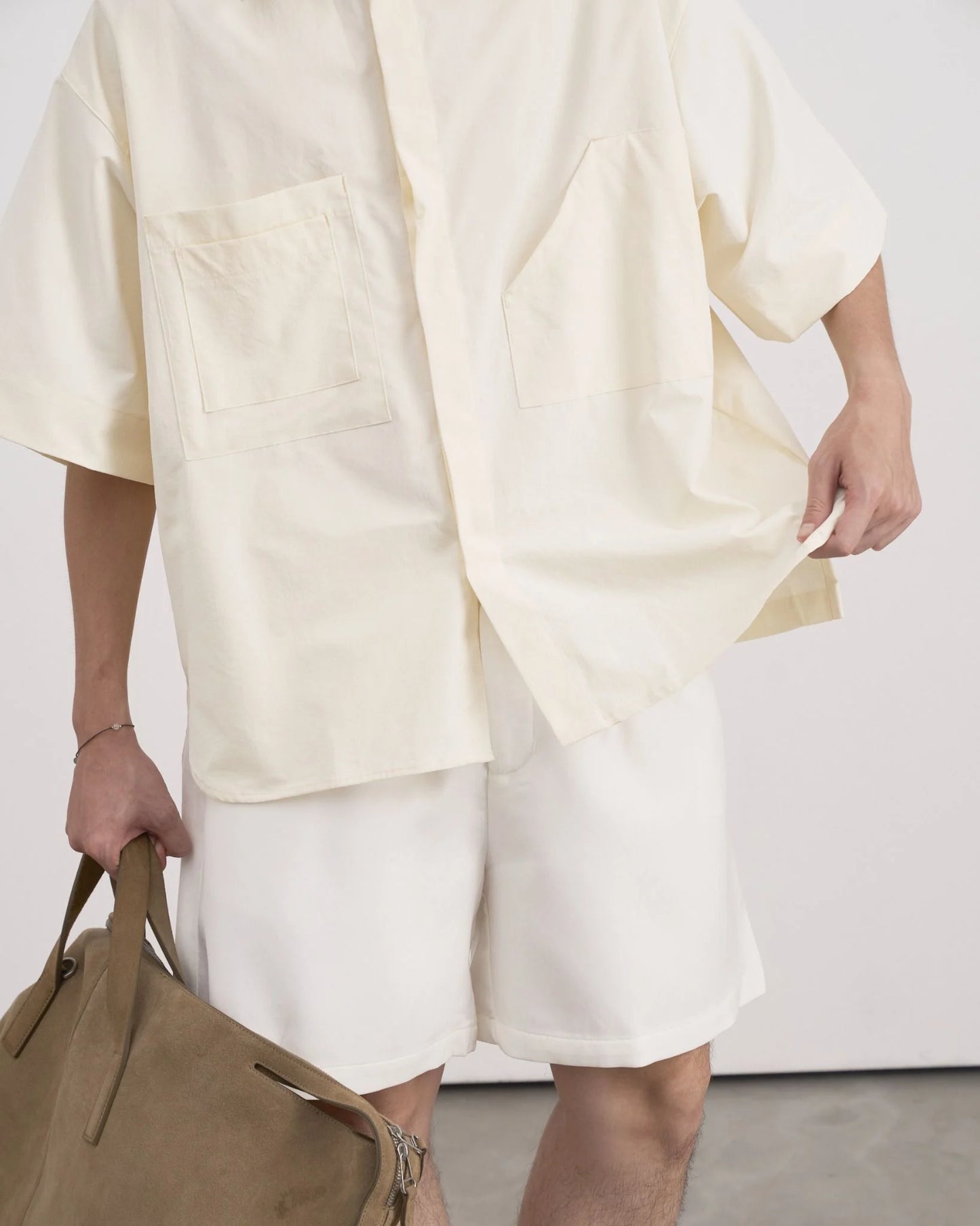 [HYPNOTISM] PATCH POCKETS SHIRT
