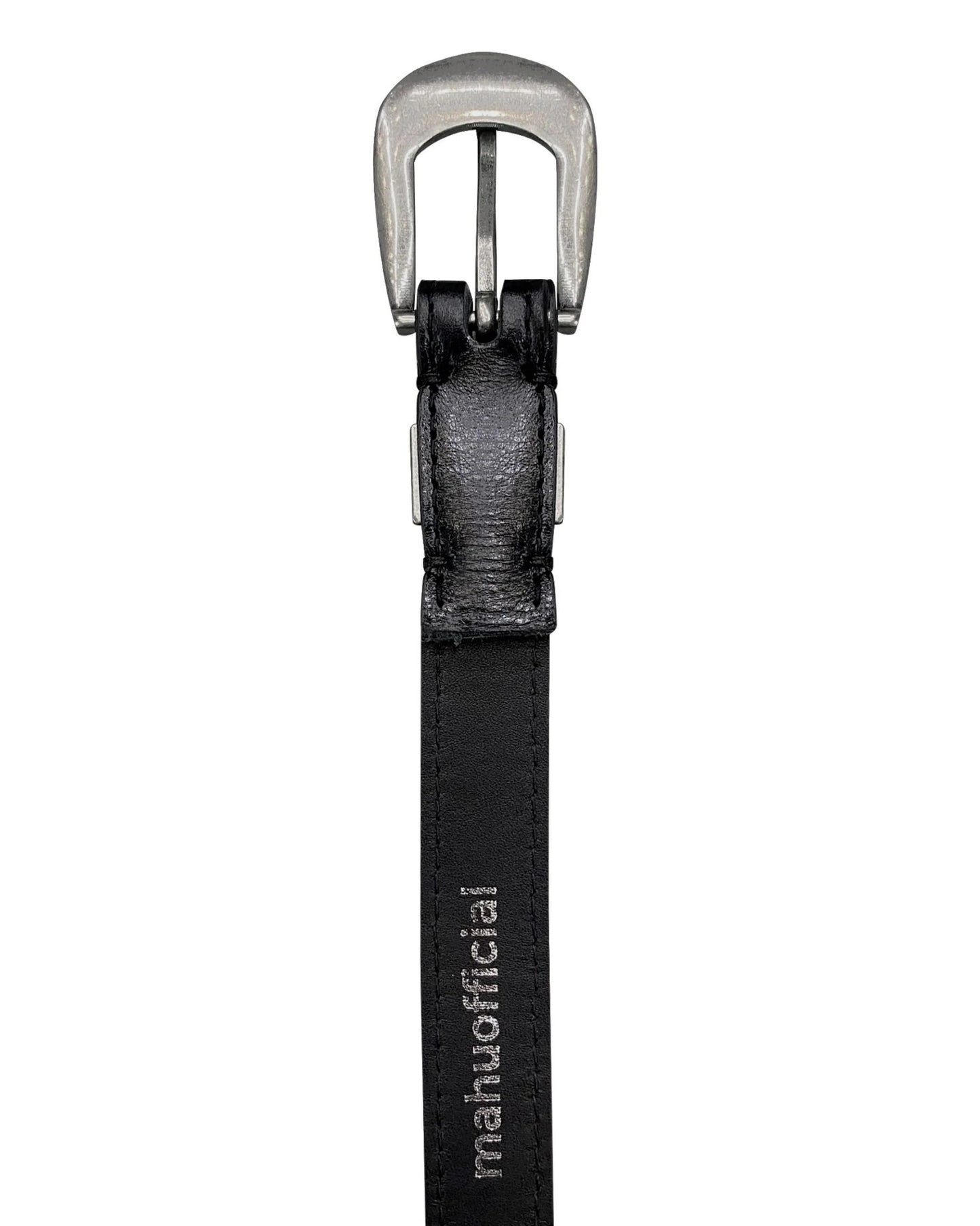 [MAHU] NARROW LEATHER BELT