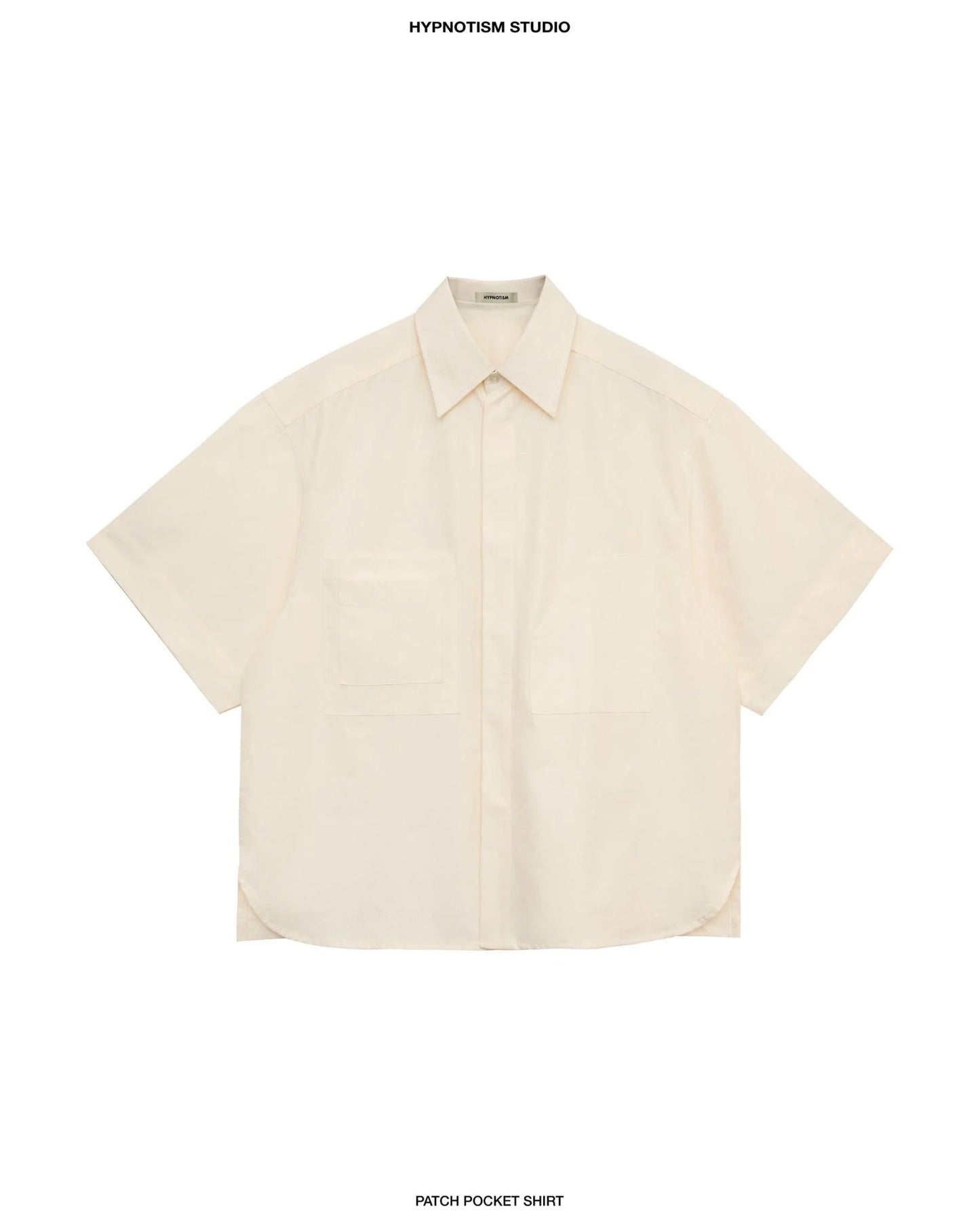 [HYPNOTISM] PATCH POCKETS SHIRT