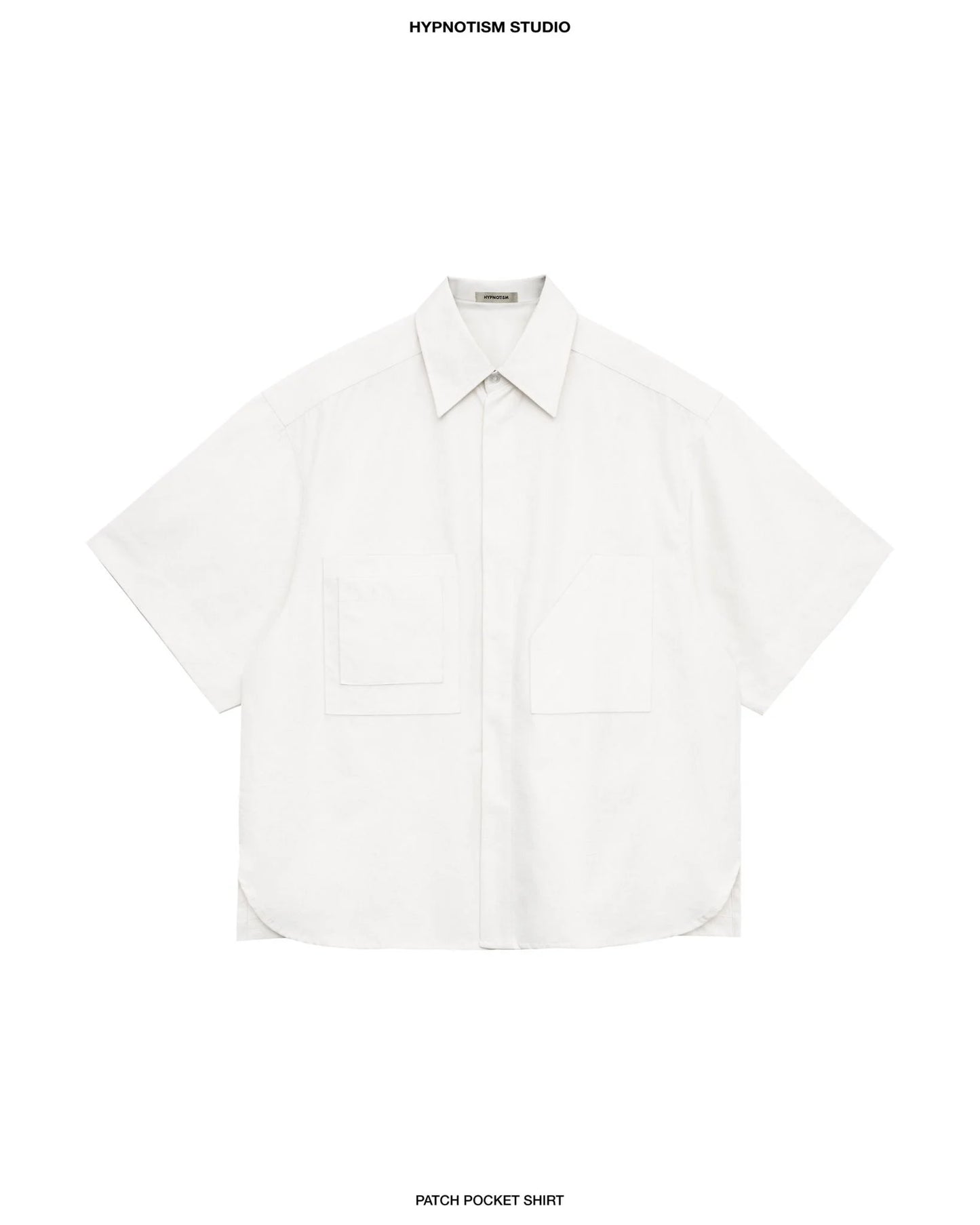 [HYPNOTISM] PATCH POCKETS SHIRT