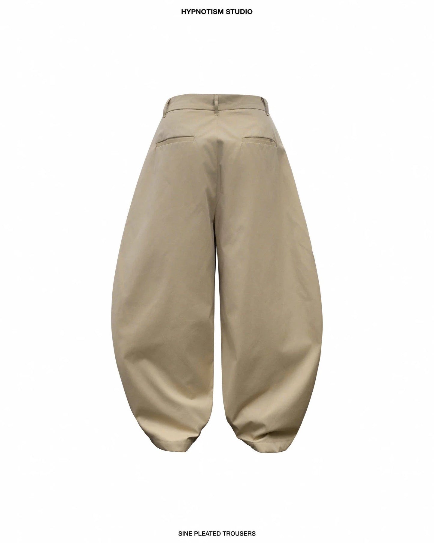 [HYPNOTISM] SINE PLEATED TROUSERS