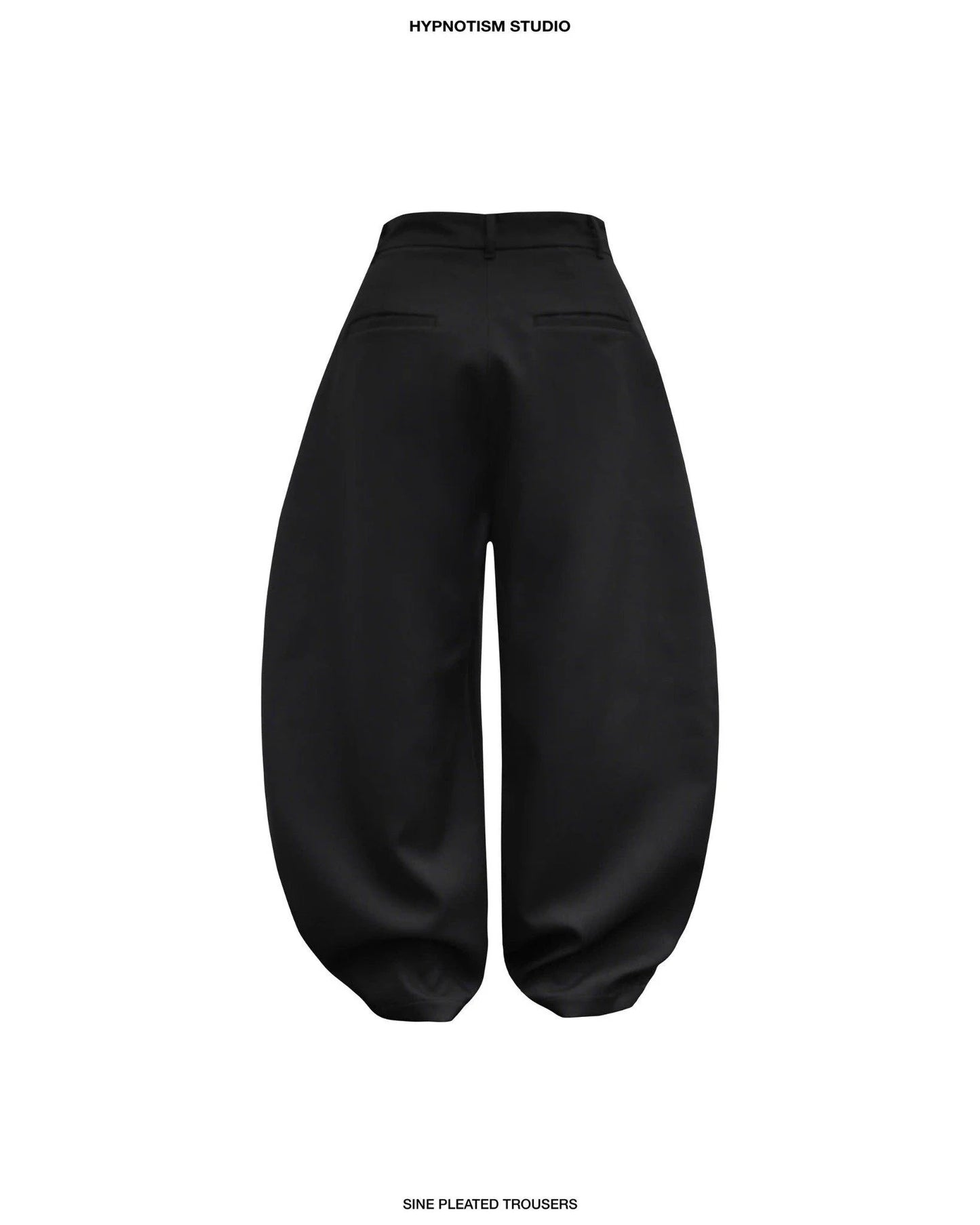[HYPNOTISM] SINE PLEATED TROUSERS
