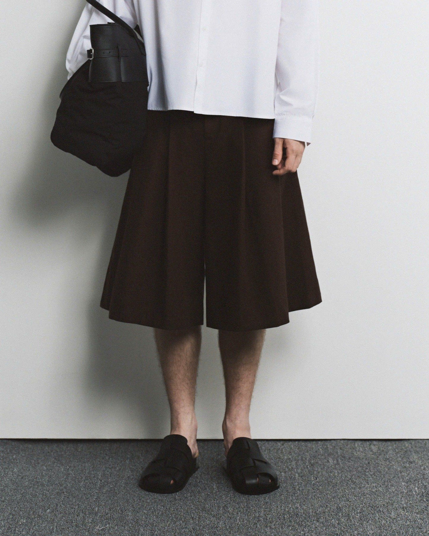 [HYPNOTISM] PLEATED SHORTS