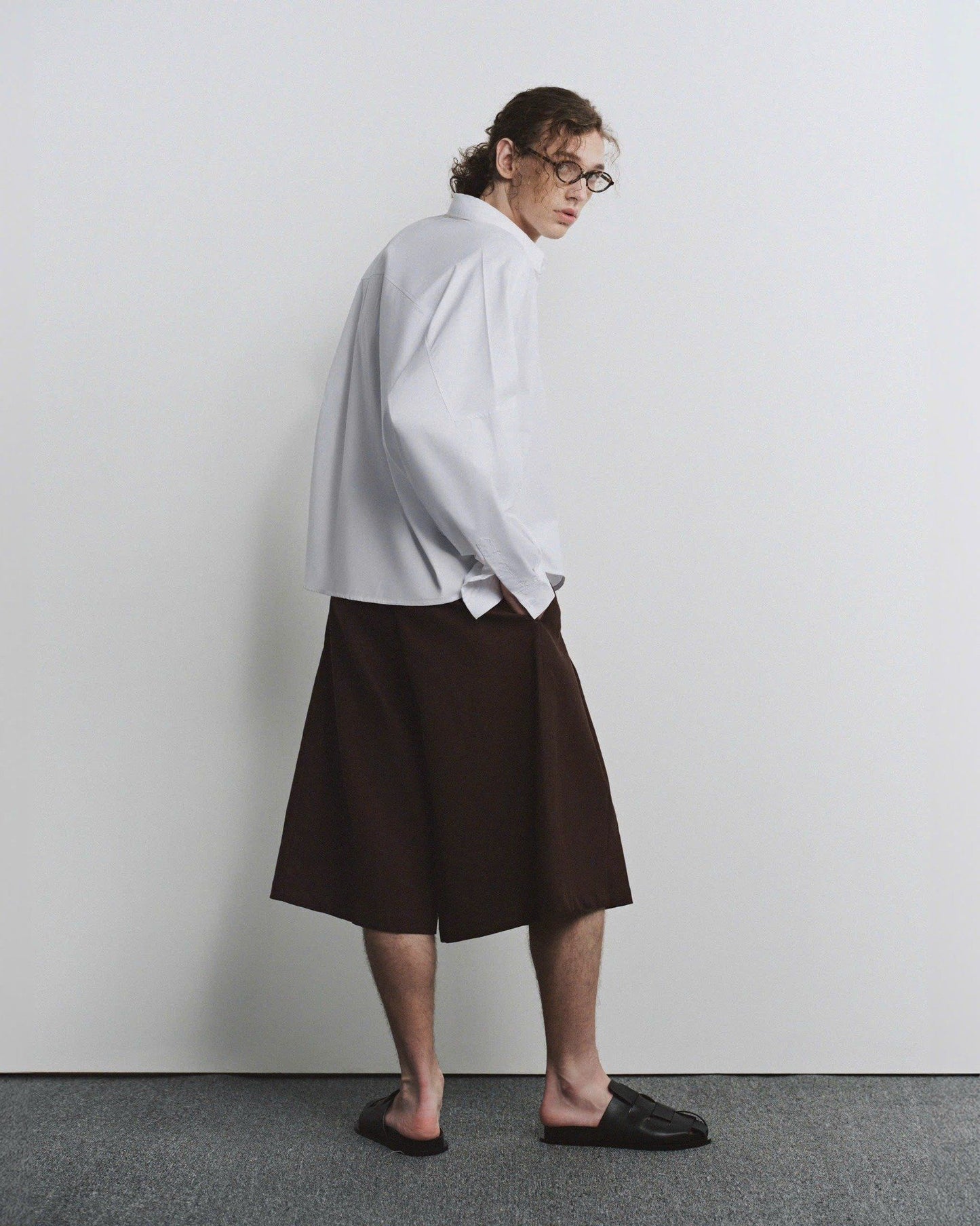 [HYPNOTISM] PLEATED SHORTS