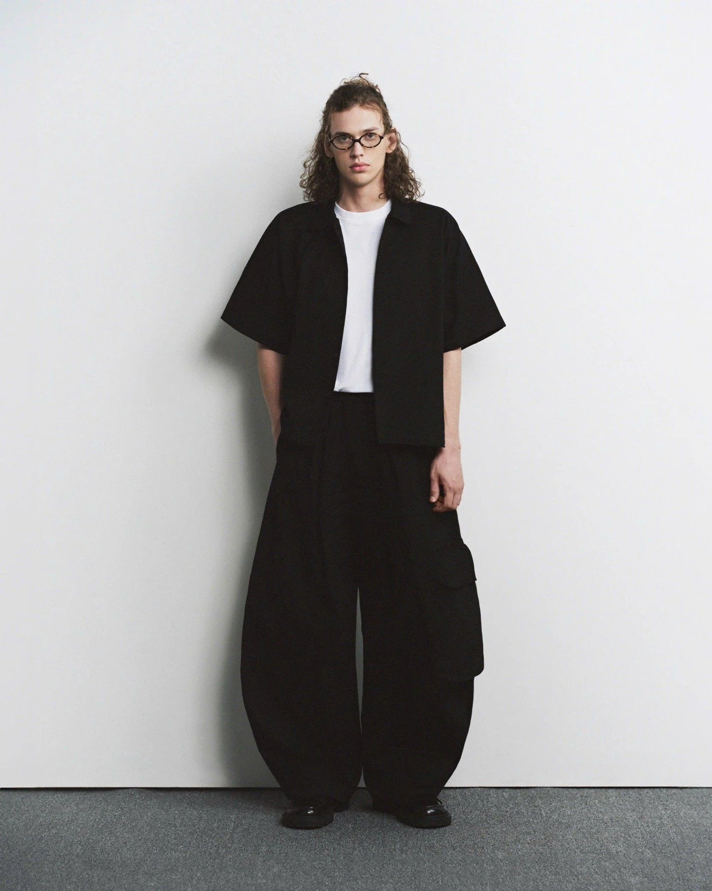 [HYPNOTISM] OVERSIZED POCKETS PANTS