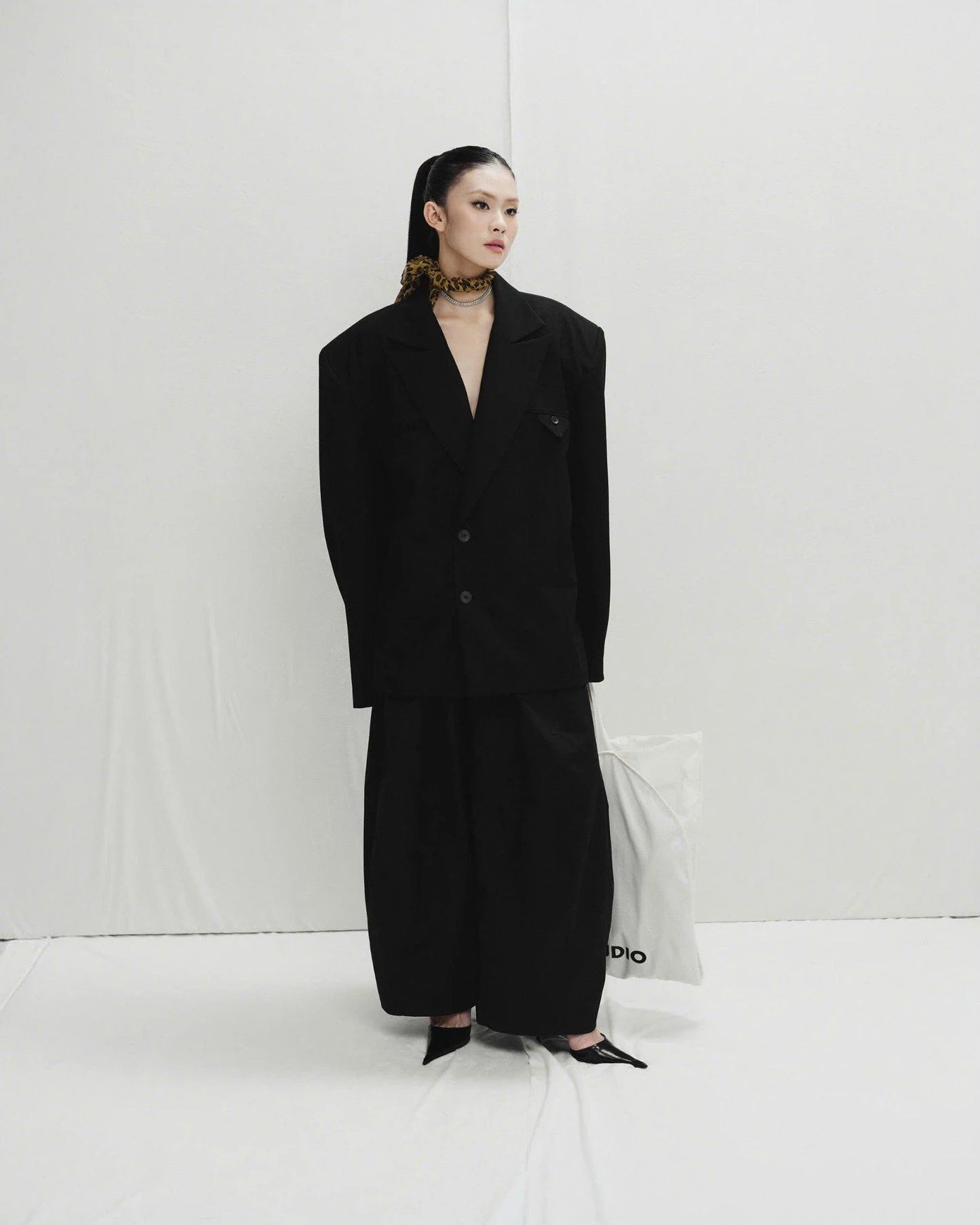 [HYPNOTISM] OVERSIZED BLAZER