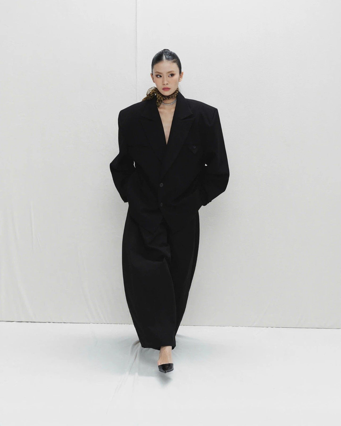 [HYPNOTISM] OVERSIZED BLAZER