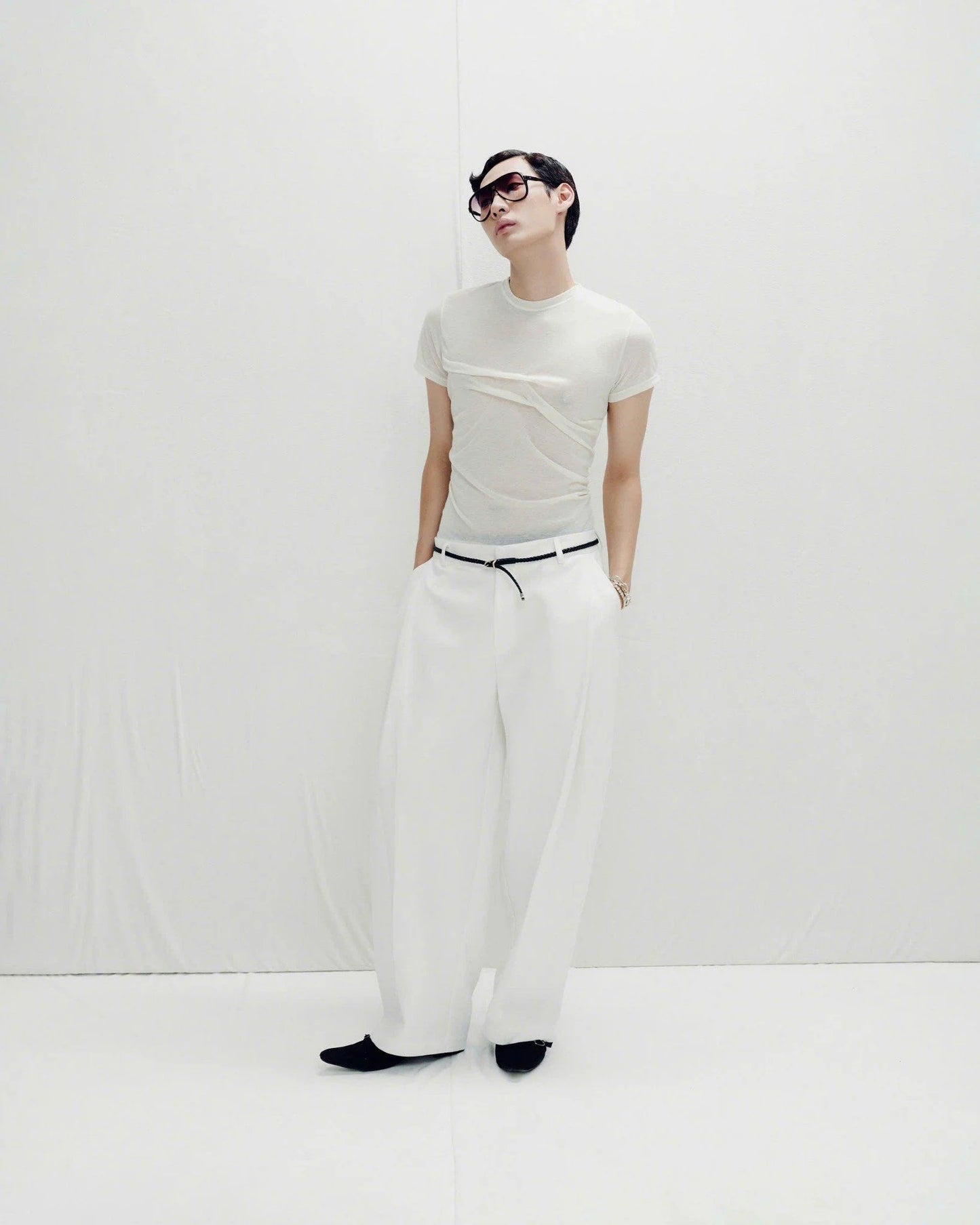 [HYPNOTISM] DRAPE TOP