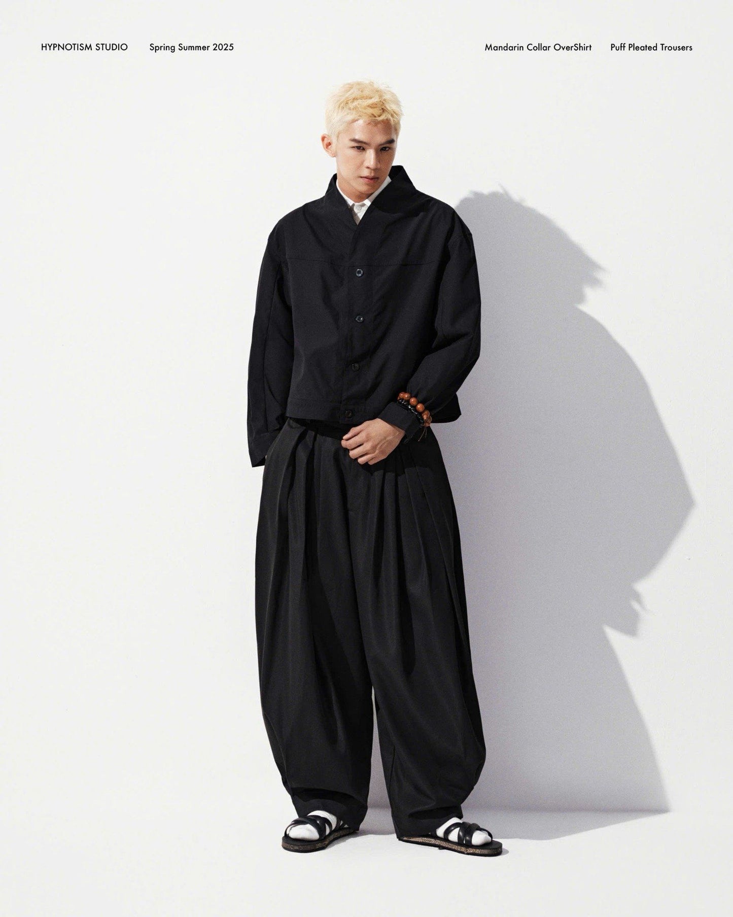 [HYPNOTISM] PUFF PLEATED TROUSERS