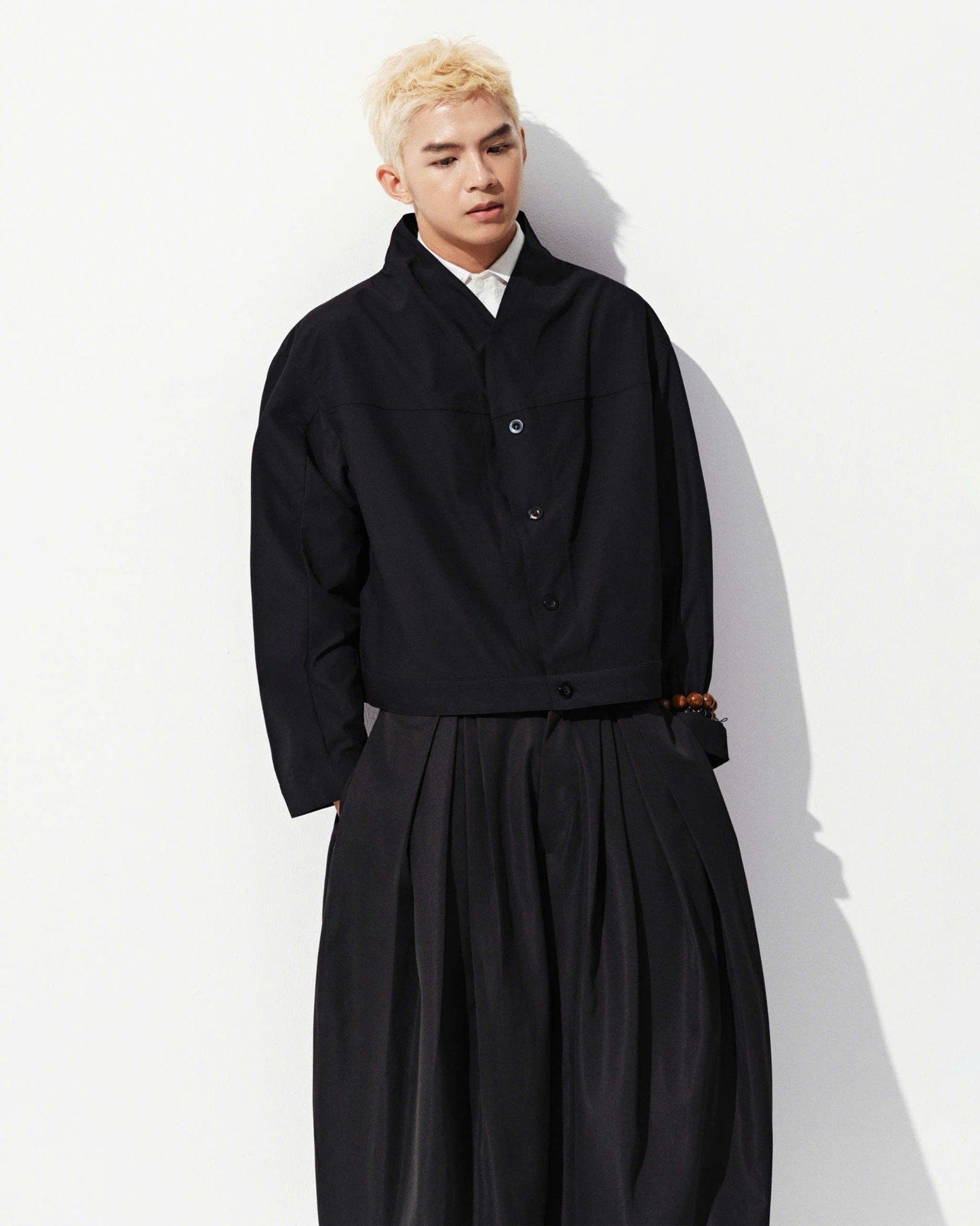 [HYPNOTISM] PUFF PLEATED TROUSERS