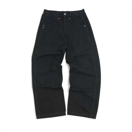 [ROIWORKSHOP] DENIM SPIKED PANTS