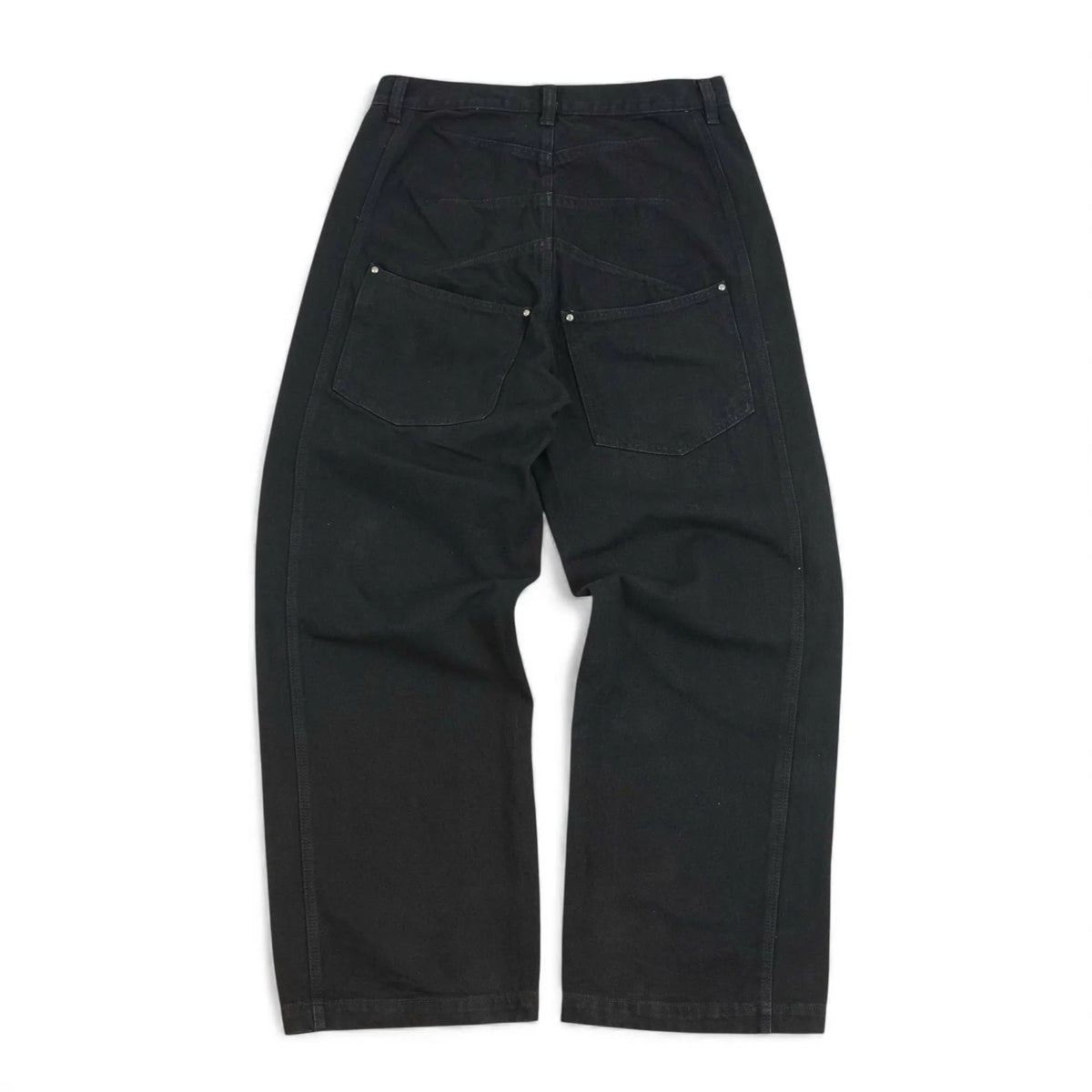 [ROIWORKSHOP] DENIM SPIKED PANTS