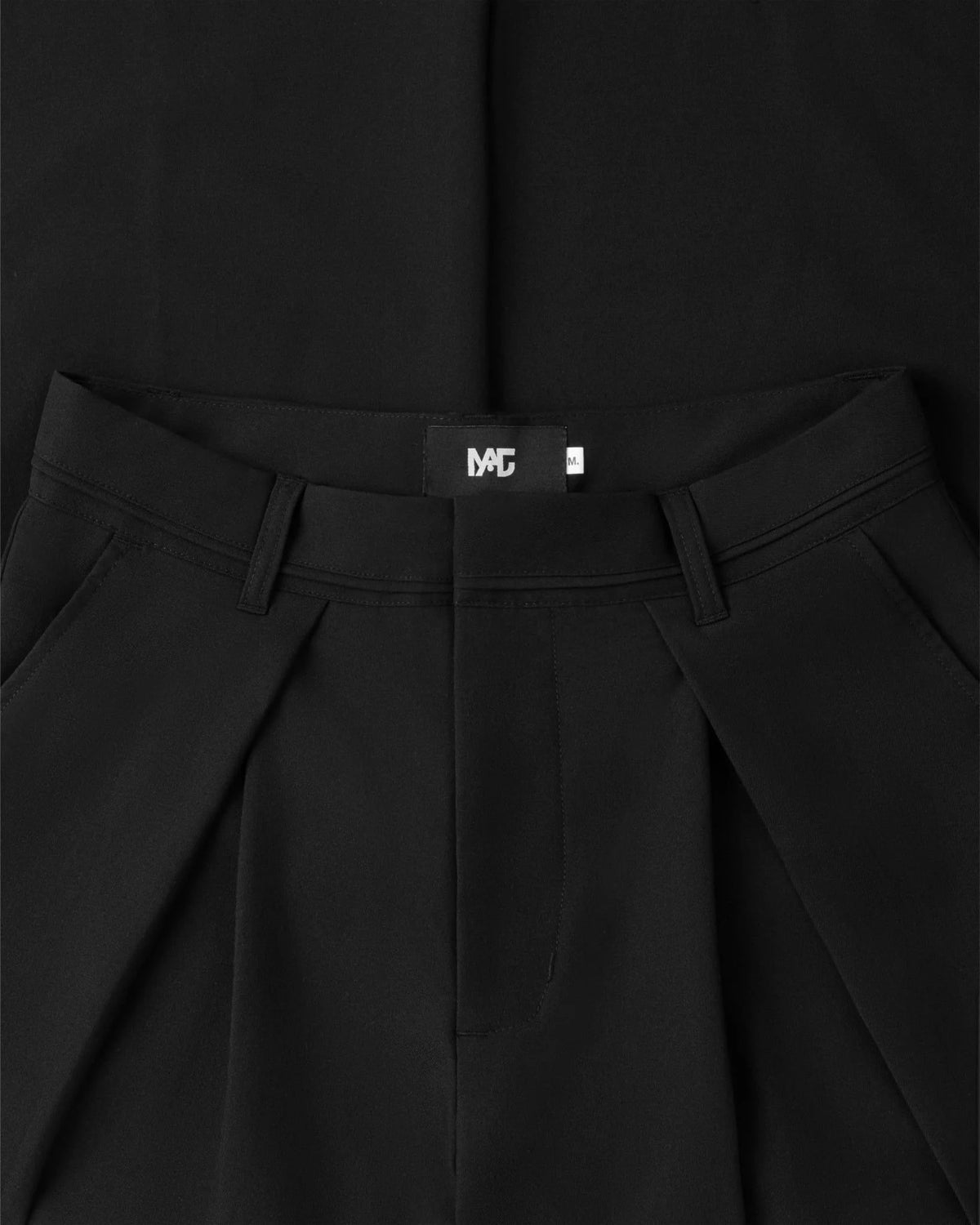 [MAHU] RELAXED PLEATED TROUSERS