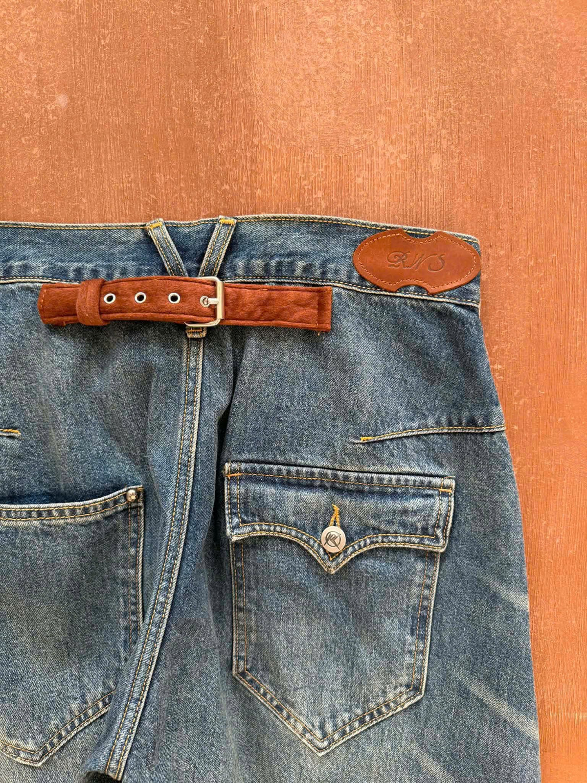 [ROIWORKSHOP] TORSION WIDE DENIM PANTS