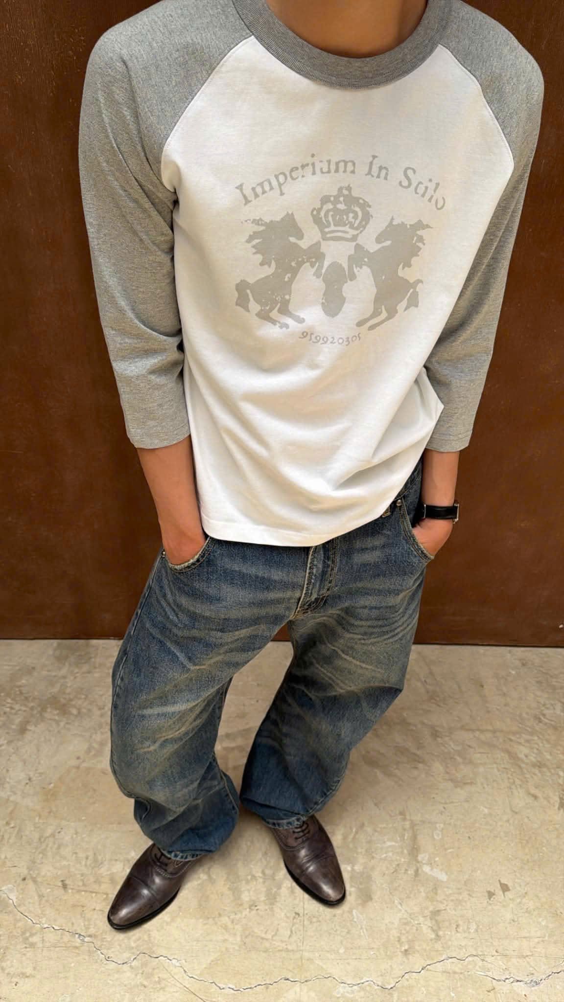 [ROIWORKSHOP] IMPERIUM RAGLAN TEE