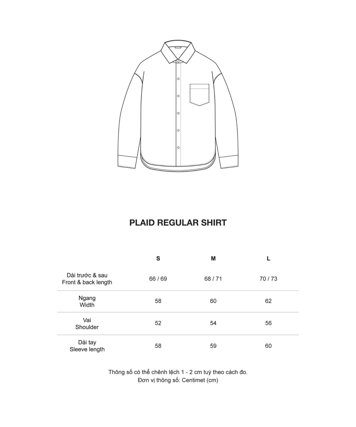 [PROJECT95] PLAID REGULAR SHIRT