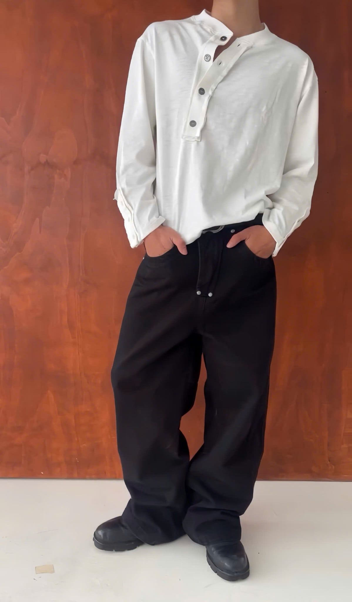 [ROIWORKSHOP] DOCK KAKI PANTS